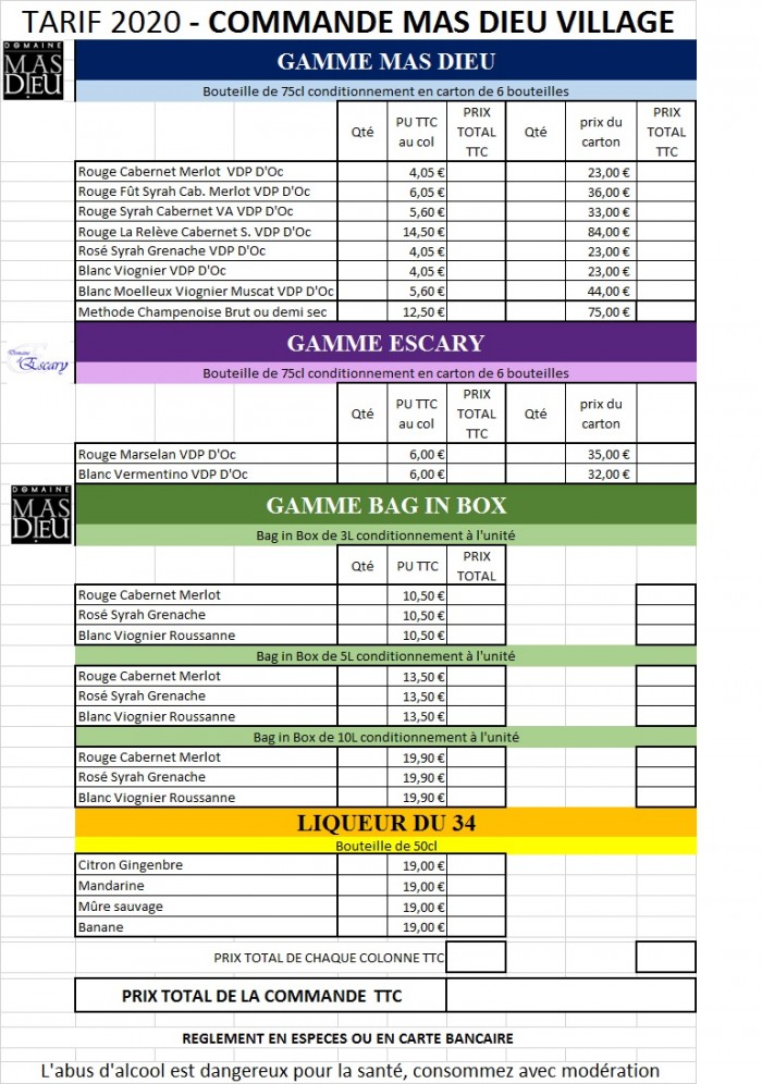 tarif