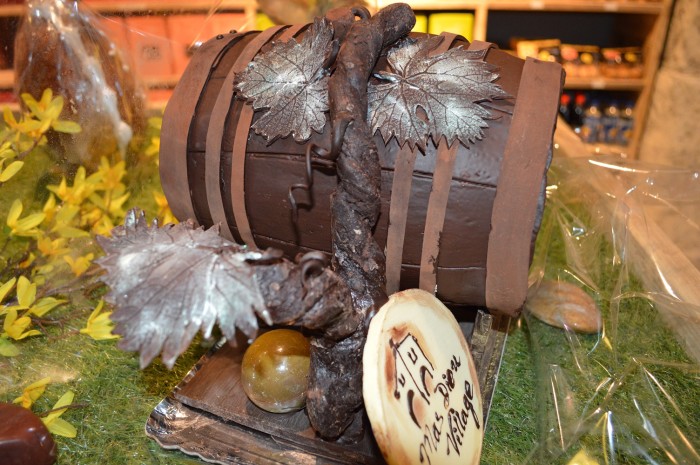 LE TONNEAU EN CHOCOLAT