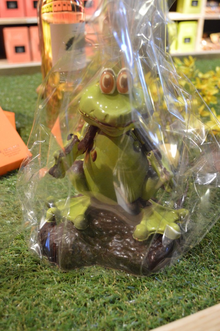 LA GRENOUILLE EN CHOCOLAT